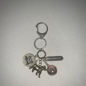 Dog mom keychain
